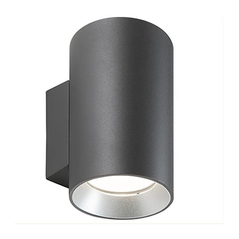 SHOW WALL LAMP CYLINDRICAL BIEMISSION OF LIGHT IP65 LED 40W LIGHT 3000K OR 4000K IN 4 COLORS