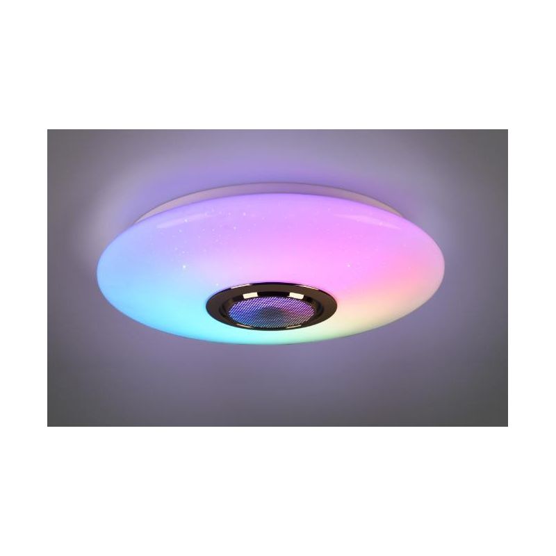 MUSICA CEILING LAMP LED 15,5W LIGHT 3000-6000K RGB WITH BLUETOOTH SPEAKER WITH REMOTE CONTROL