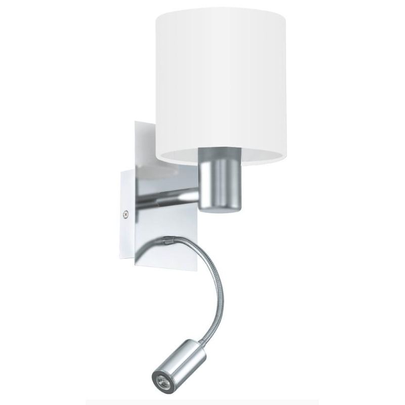PASTERI WALL LAMP WITH LED FLEX AND WHITE FABRIC