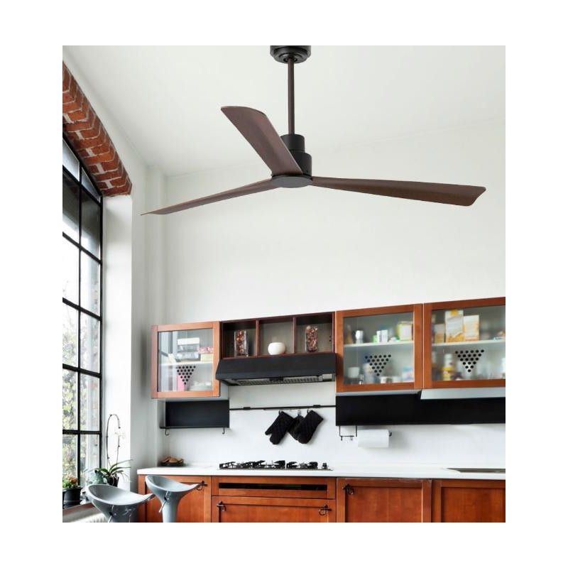 NASSAU FAN DIAMETER 128 CM IN BROWN OR WHITE WITHOUT LIGHT