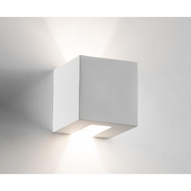 2336 WALL LAMP IN PAINTABLE PLASTER EFFECT CERAMIC