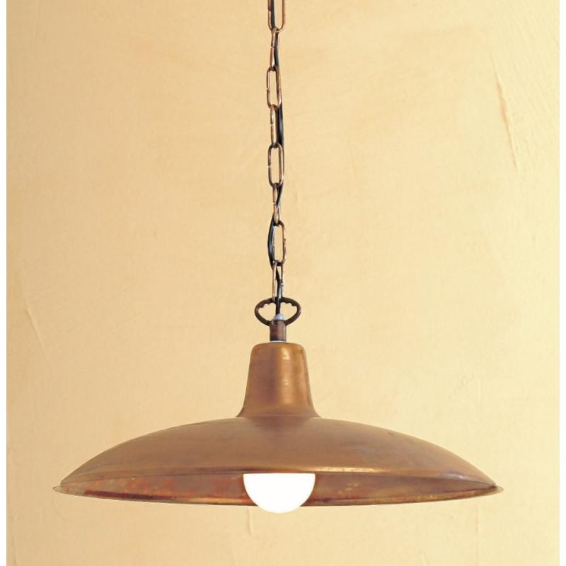 ERA D.38 OUTDOOR SUSPENSION IN NATURAL BRASS OR ANTHRACITE OR CORTEN PAINTED