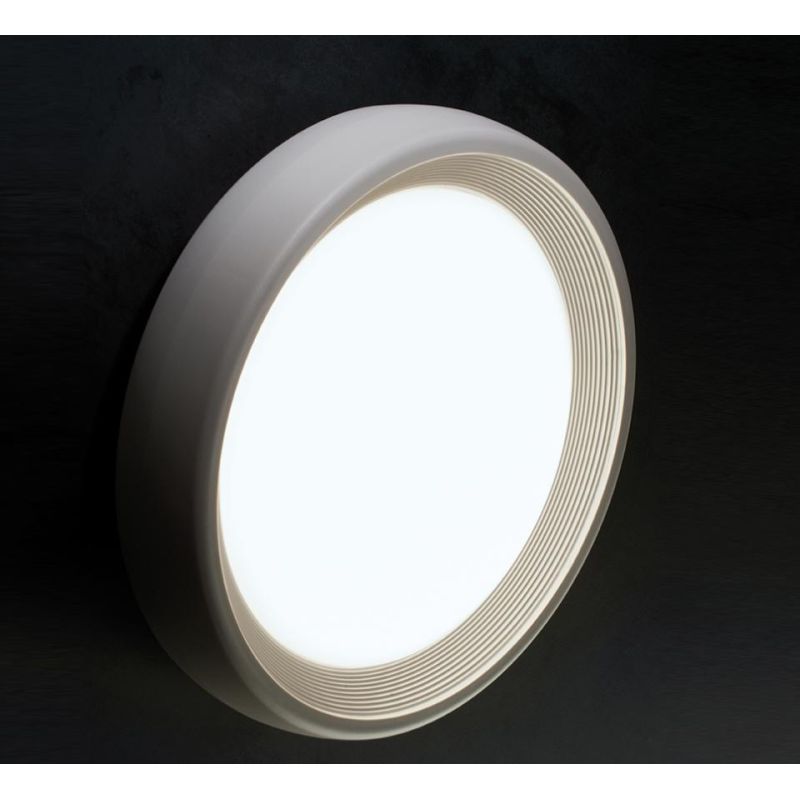 LOFT CEILING LAMP LARGE WALL LAMP IN TWO COLORS WITH INTEGRATED REPLACEABLE LED IP65