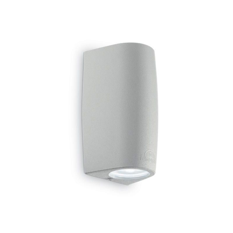 MARTA OUTDOOR CYLINDER WALL LIGHT IP55 WHITE, GRAY OR BLACK DOUBLE MODERN LIGHT EMISSION